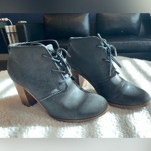 TOMS Lunata Lace Up Booties